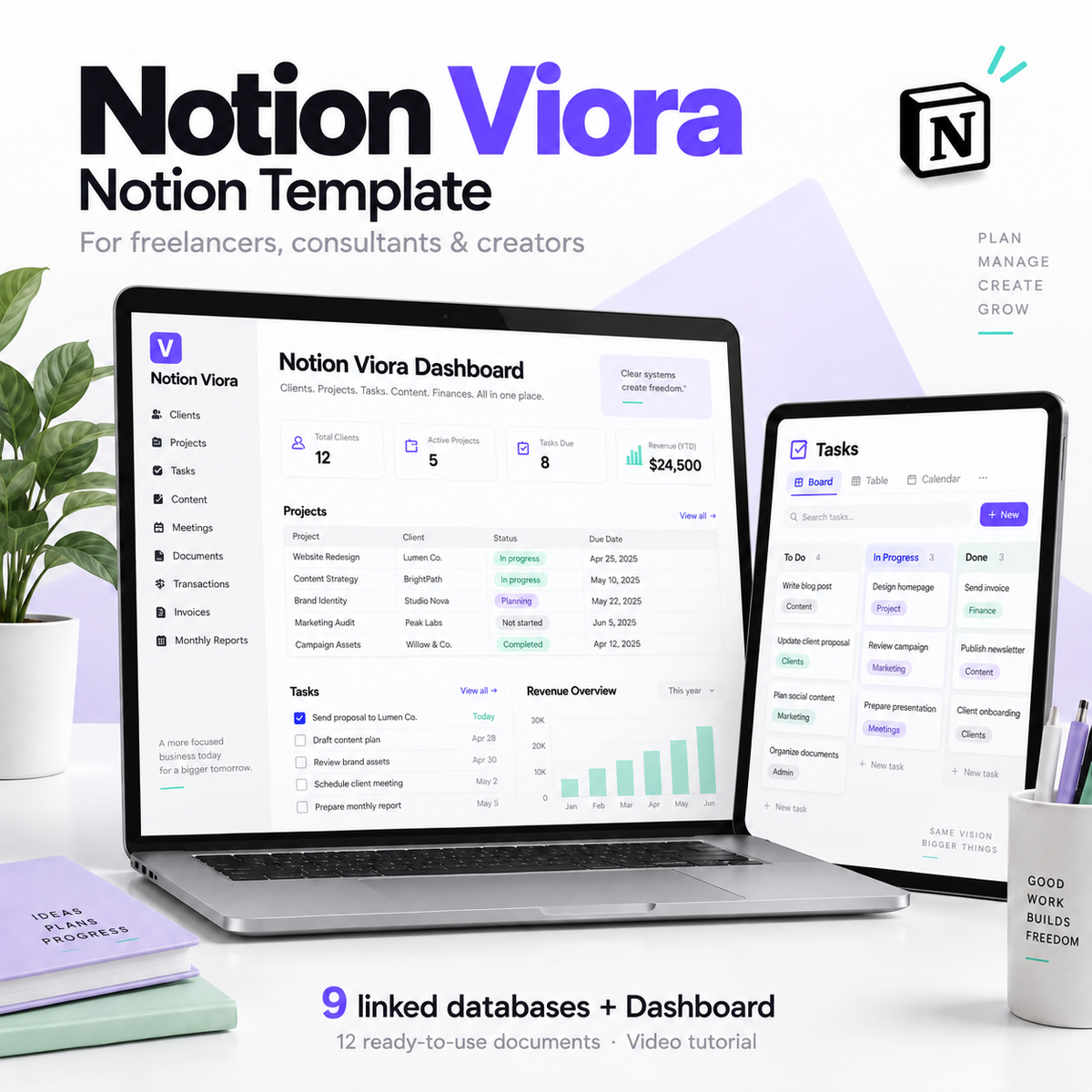 Notion Viora – Notion Template
